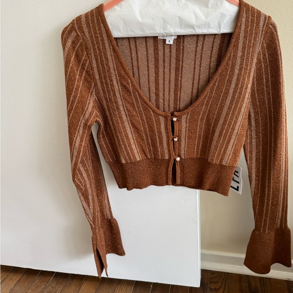 LPA Vance mini cardigan small NWT - Picture 3 of 3